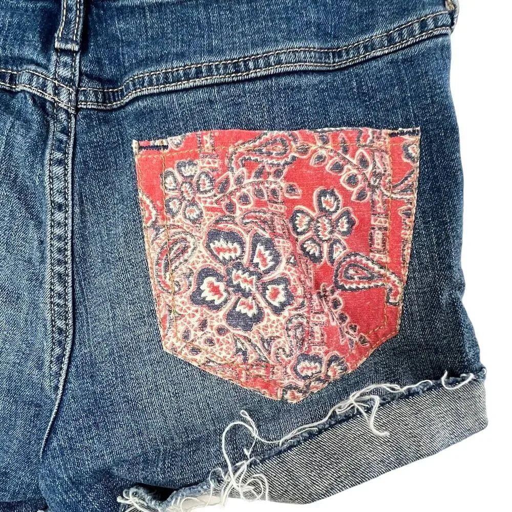 Hollister‎ Short-Shorts High Rise Cut Off Denim Shorts